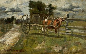 Près de Blowing Rock, Caroline du Nord - Elliot Daingerfield